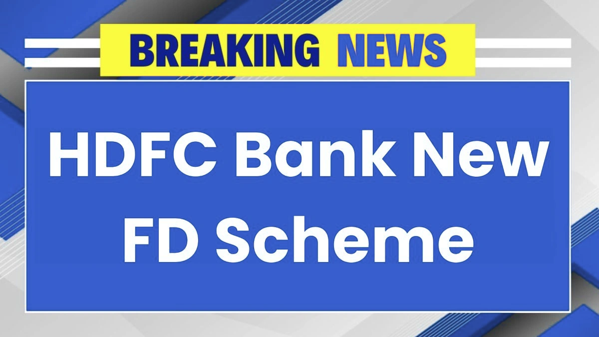 HDFC Bank FD Scheme